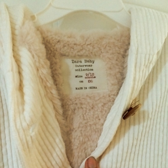 Textured Corduroy 9-12M Baby Girl's Jacket - Picture 2 of 3